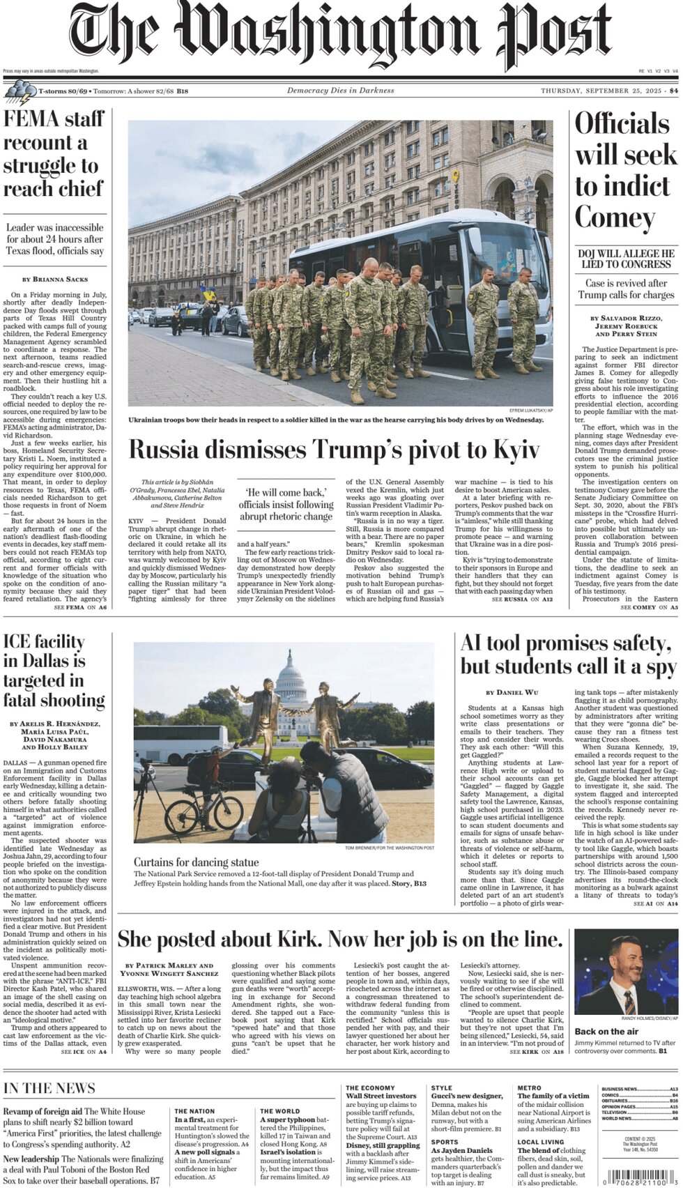 🗞️ [ #FrontPage ] 🌎🌍🌏…