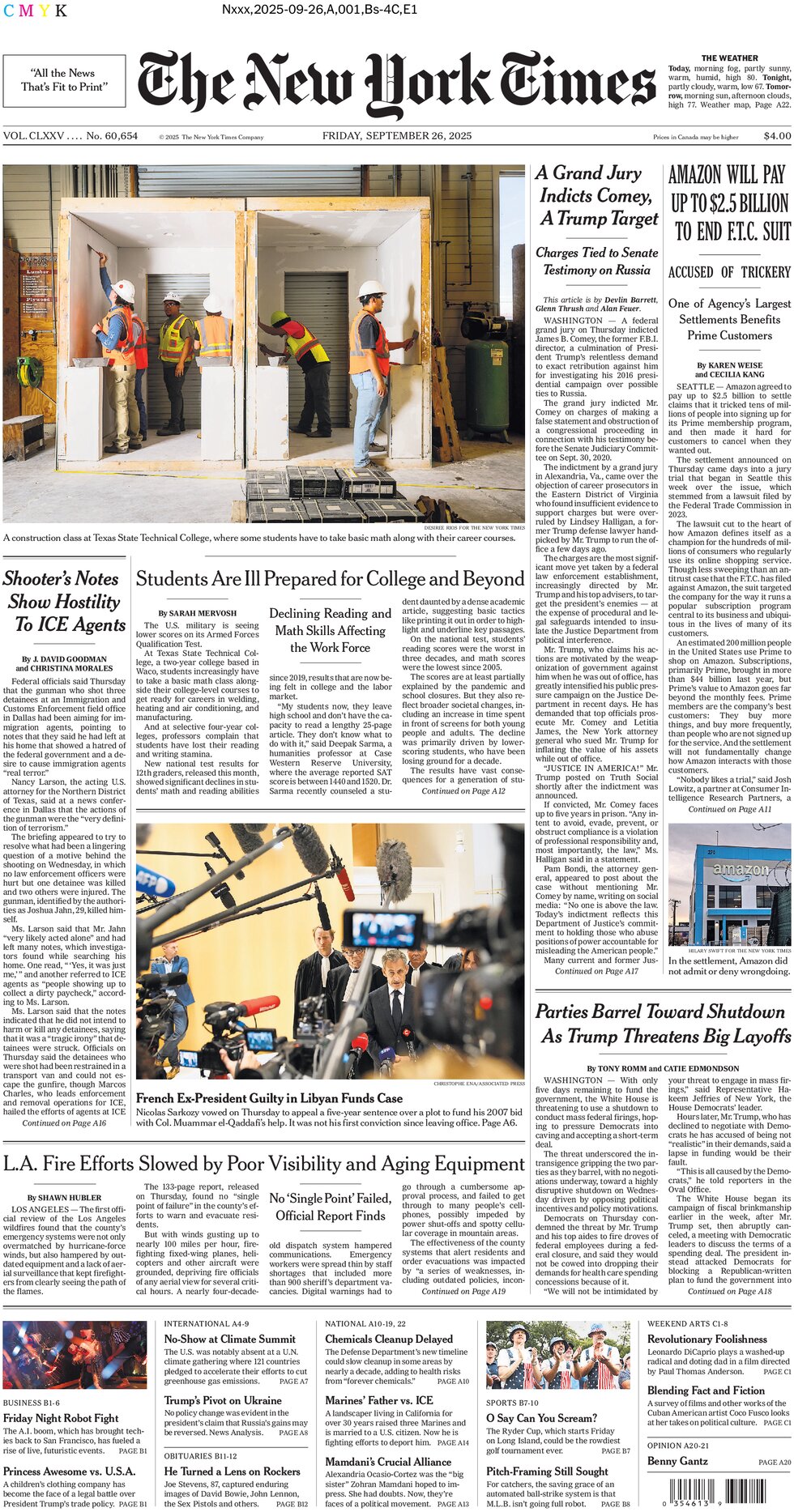 🗞️ [ #FrontPage ] 🌎🌍🌏…