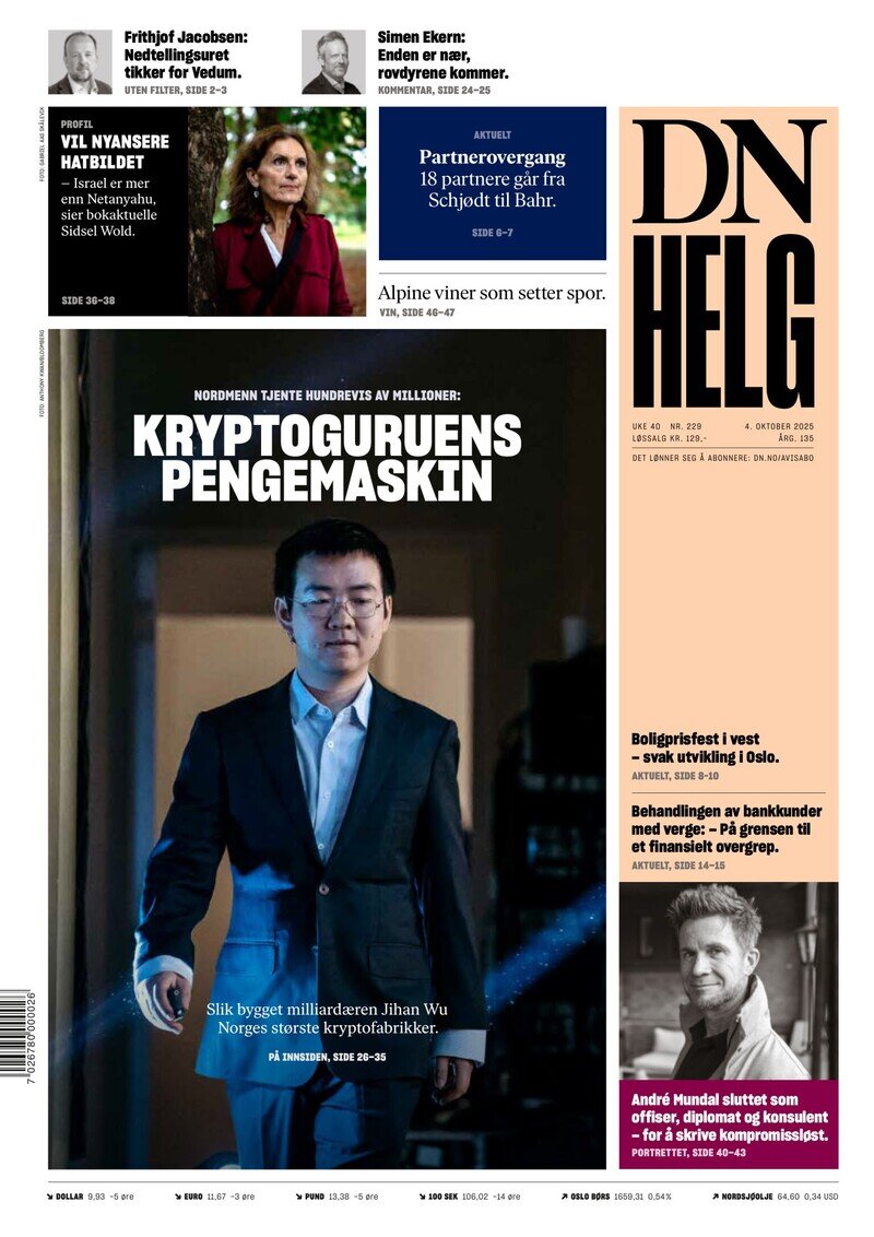 Dagens Næringsliv (DN) - Front Page - 10/04/2025