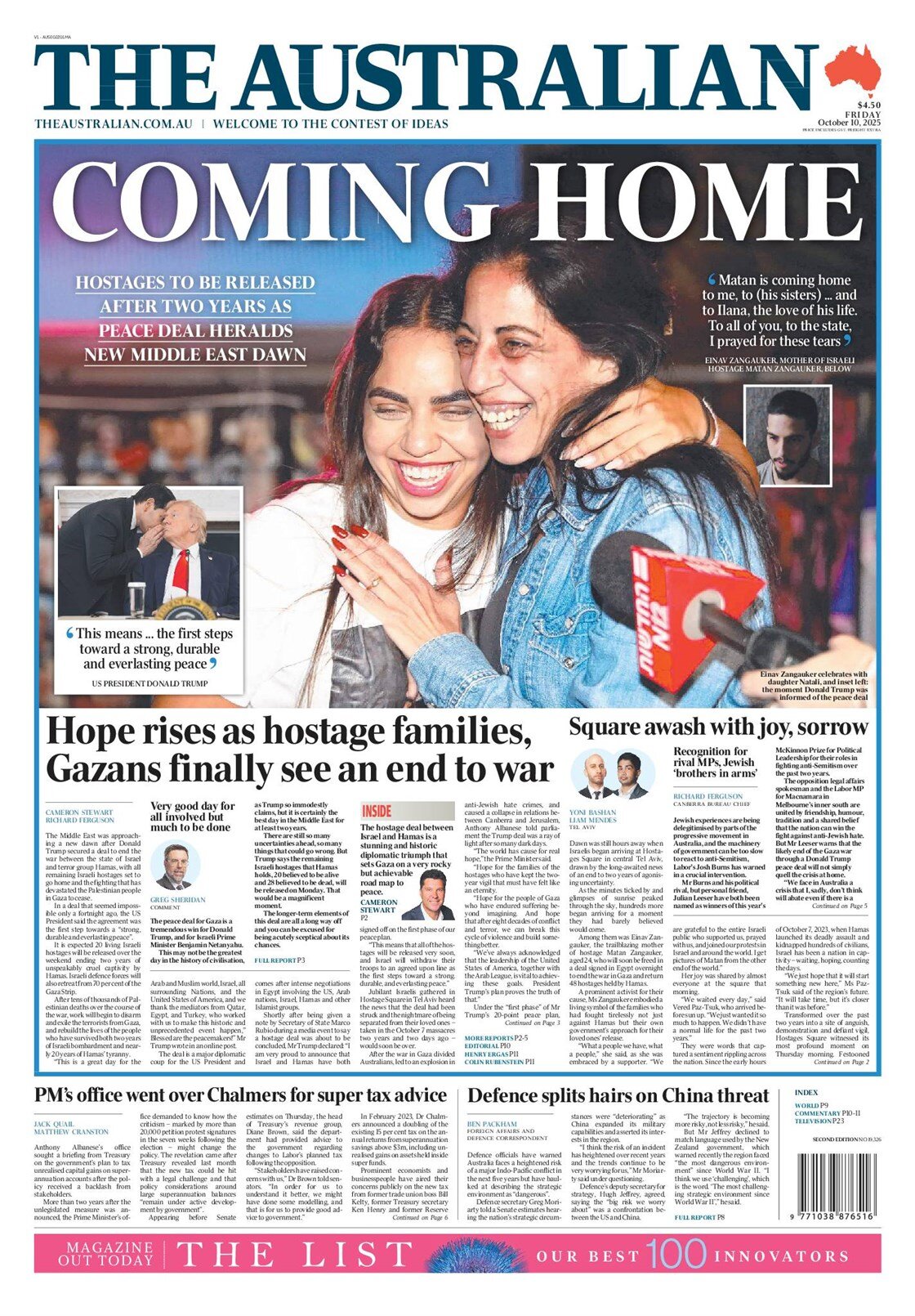 🗞️ [ #FrontPage ] 🌎🌍🌏…