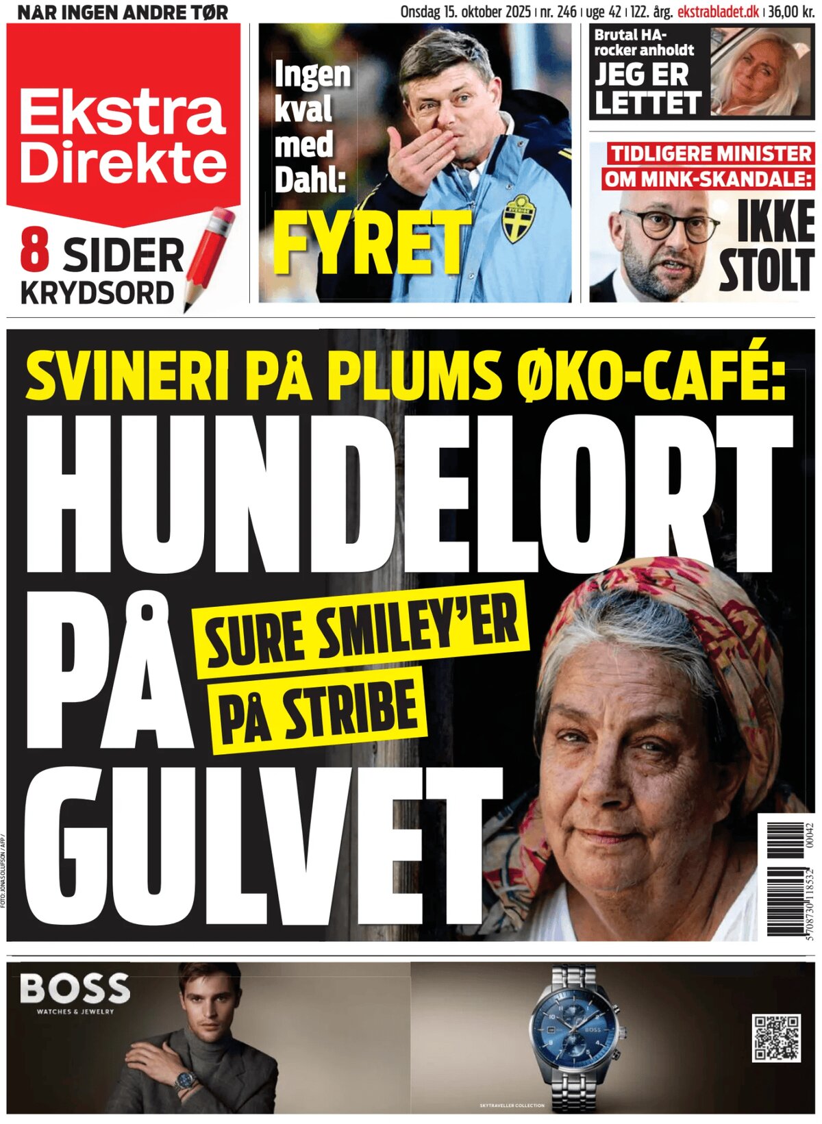 Ekstra Bladet - Front Page - 10/15/2025