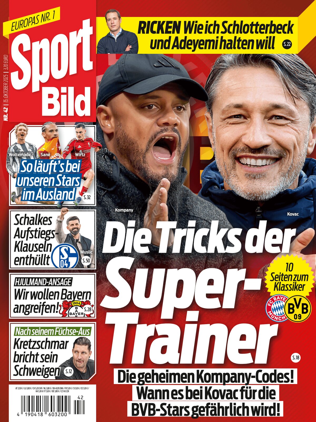 Sport Bild - Cover - 10/15/2025