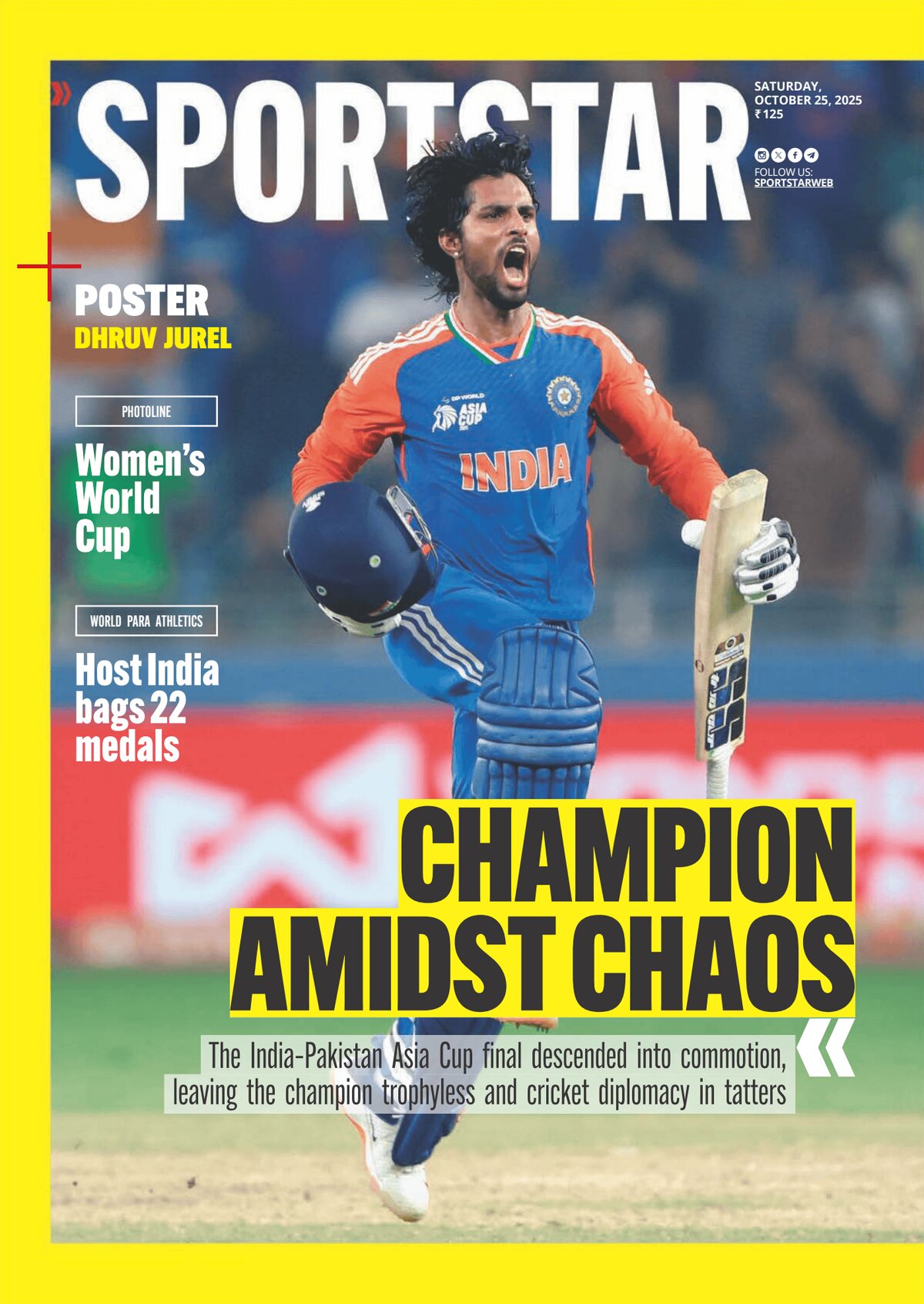 Sportstar - Cover - 10/18/2025