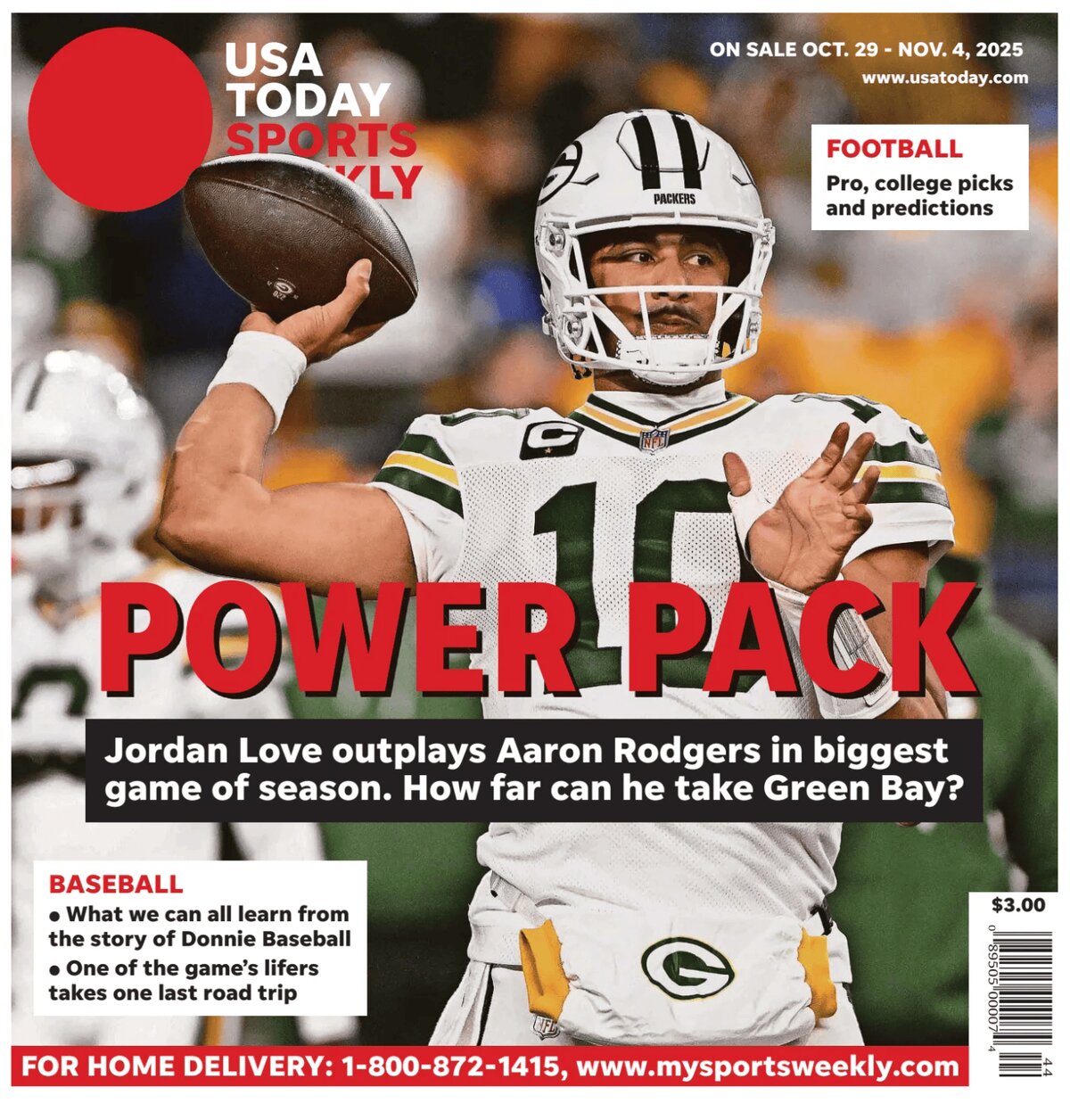 USA Today Sports - Cover - 10/29/2025