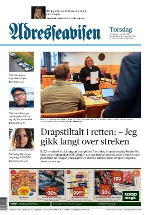 Adresseavisen - Front Page - 10/30/2025
