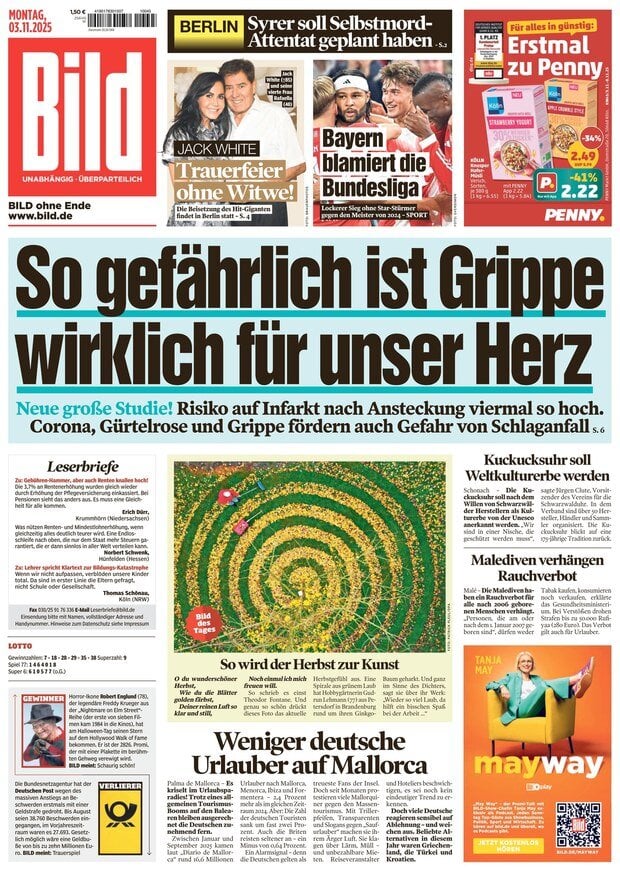 Bild - Front Page - 11/03/2025