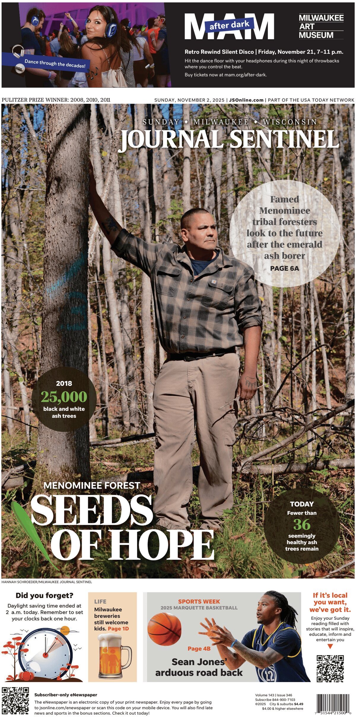 Milwaukee Journal Sentinel Today s Front Page 02/11/2025