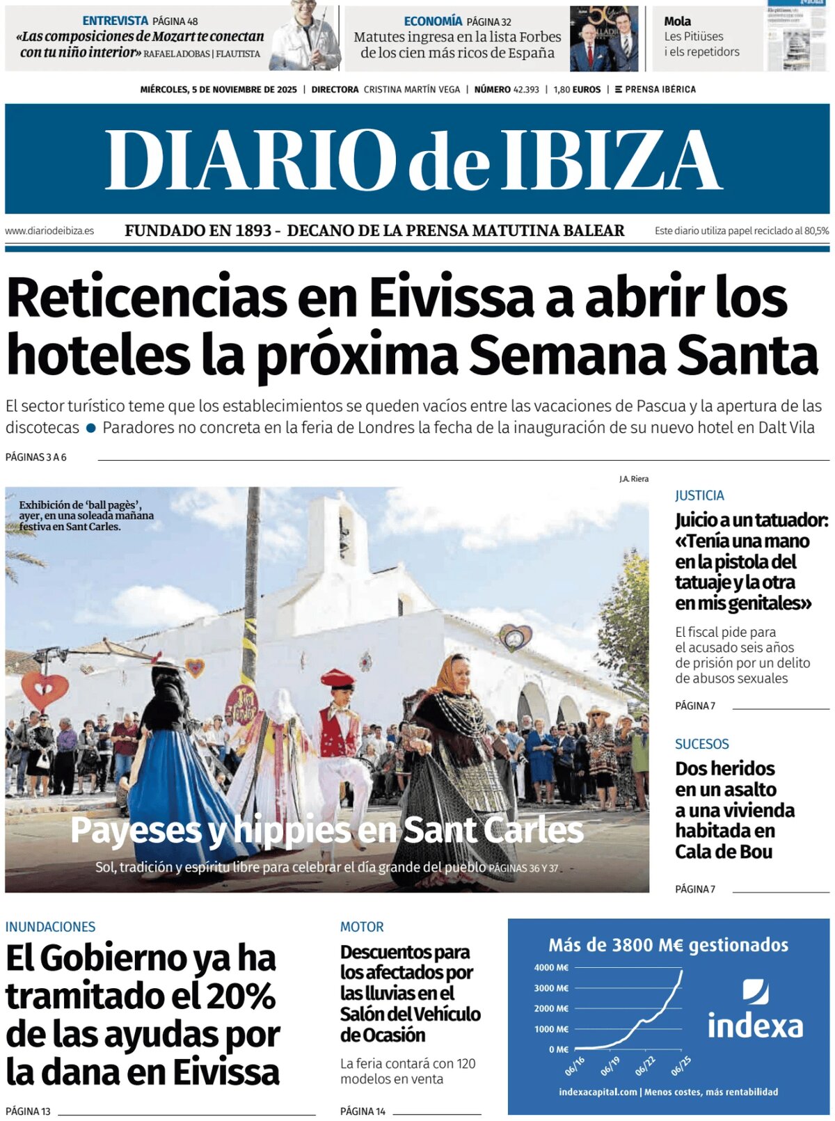 Diario de Ibiza - Front Page - 11/05/2025