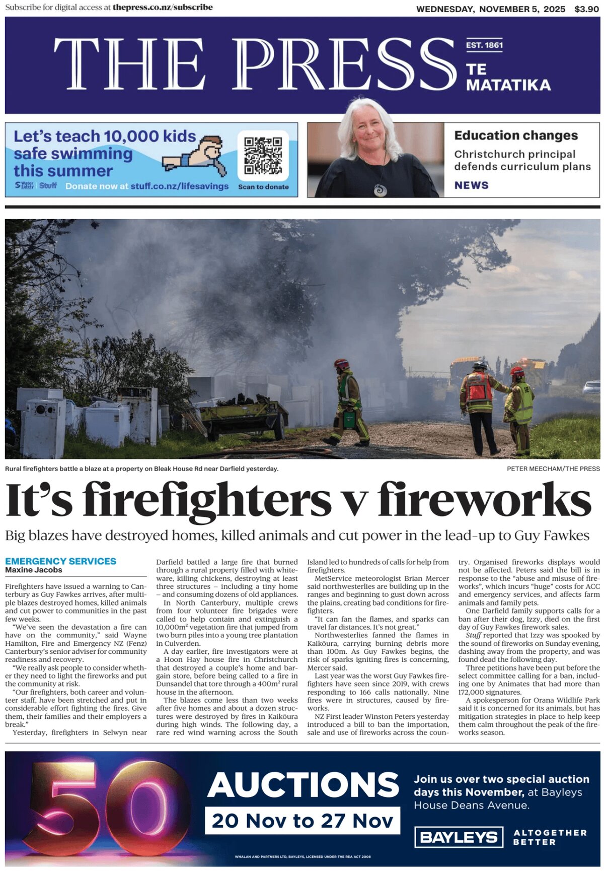 The Press (NZ) - Front Page - 11/05/2025