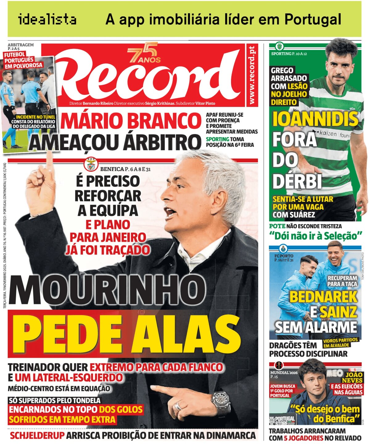 Record - Front Page - 11/11/2025