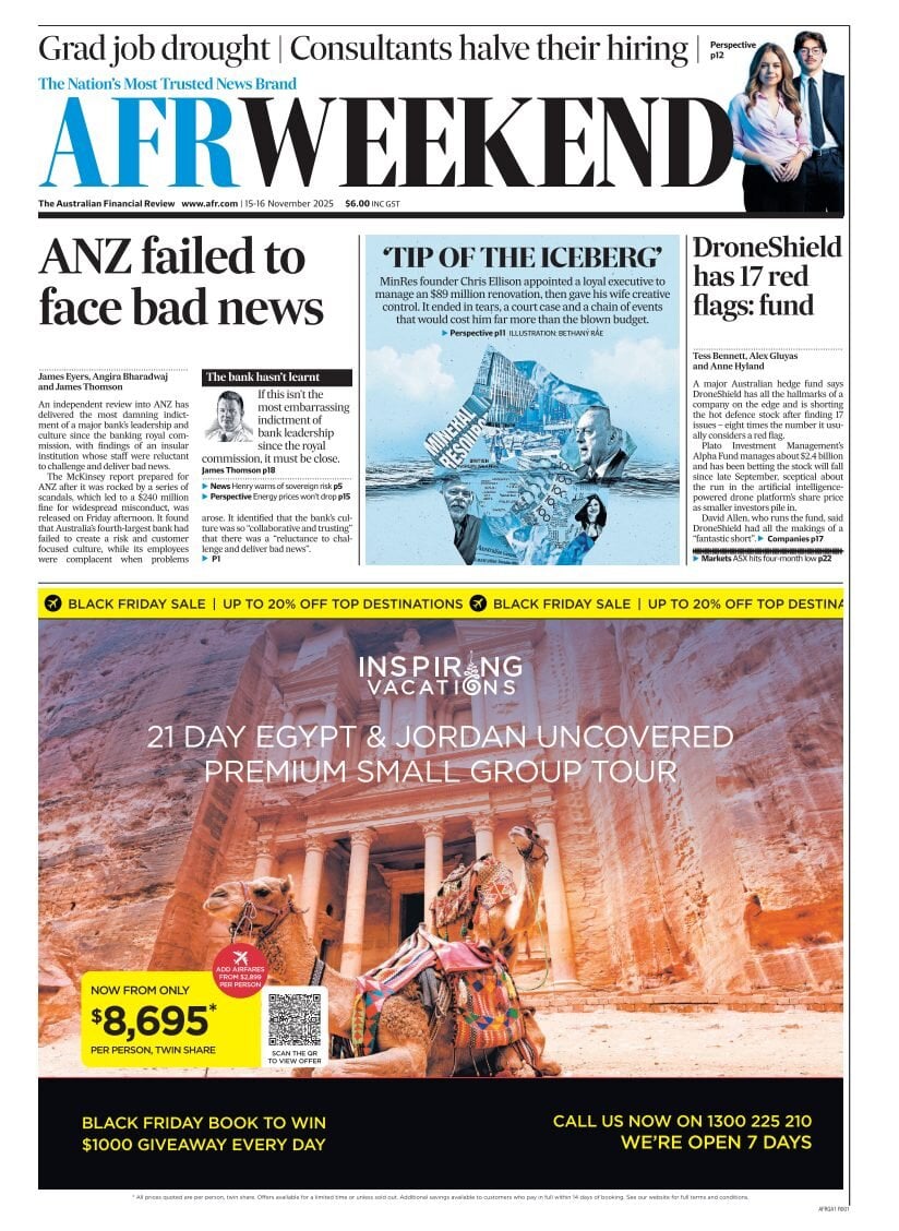 Financial Review - Front Page - 11/16/2025