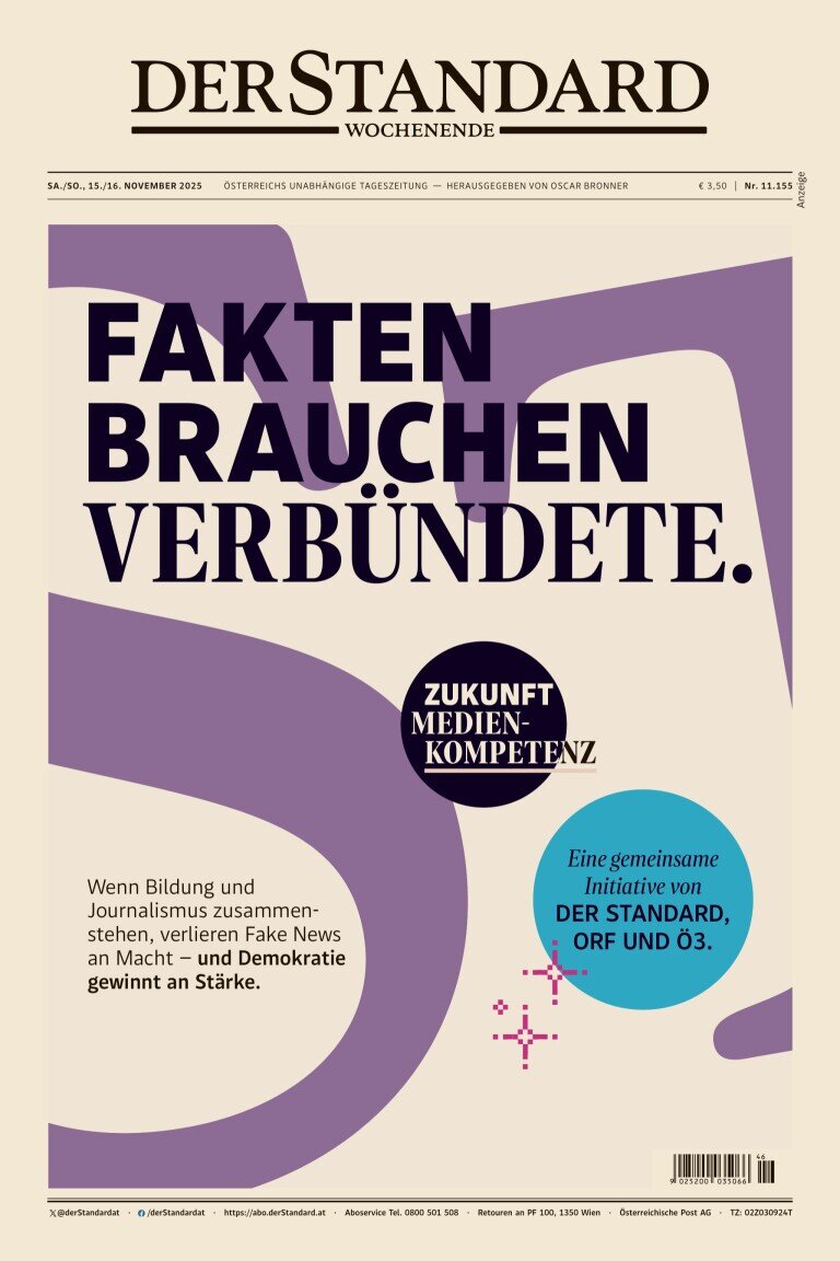 Der Standard - Front Page - 11/15/2025
