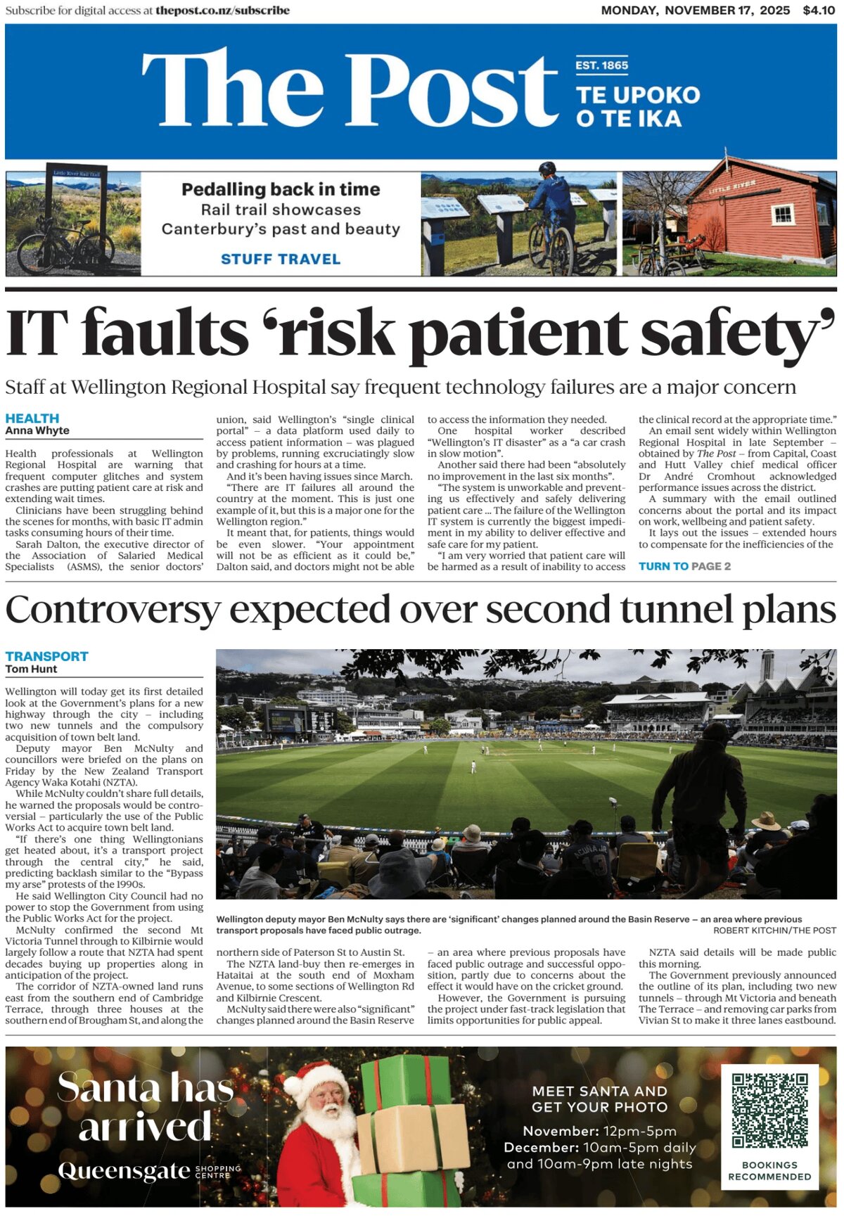 The Post (NZ) - Front Page - 11/17/2025