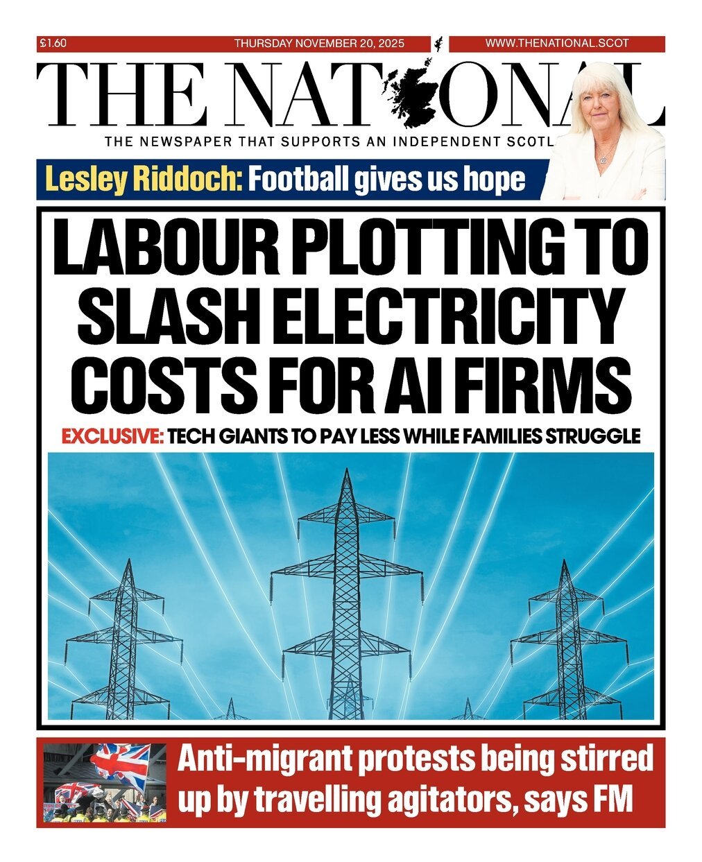 The National (Scotland) - Front Page - 11/20/2025