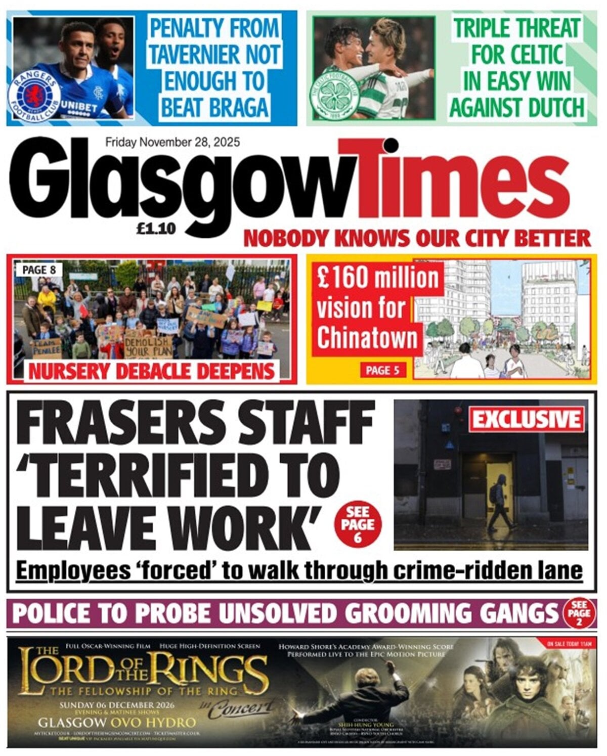 Glasgow Times - Front Page - 11/28/2025