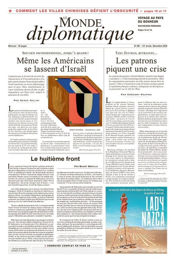 Le Monde diplomatique - Cover - 11/30/2025