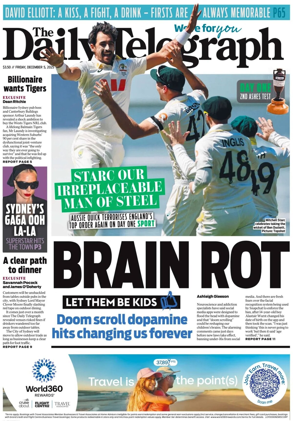 The Daily Telegraph (Sydney) - Front Page - 12/05/2025