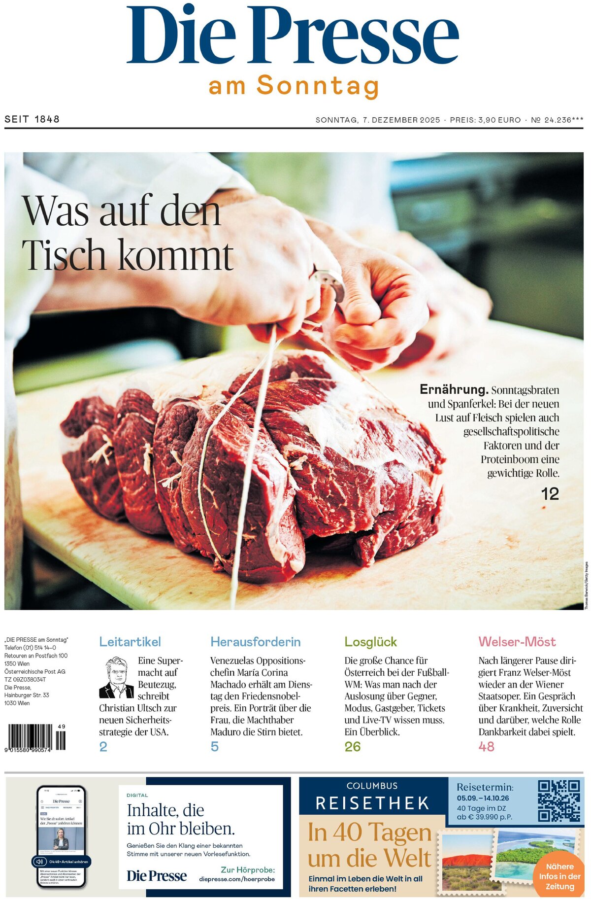 Die Presse - Front Page - 12/07/2025