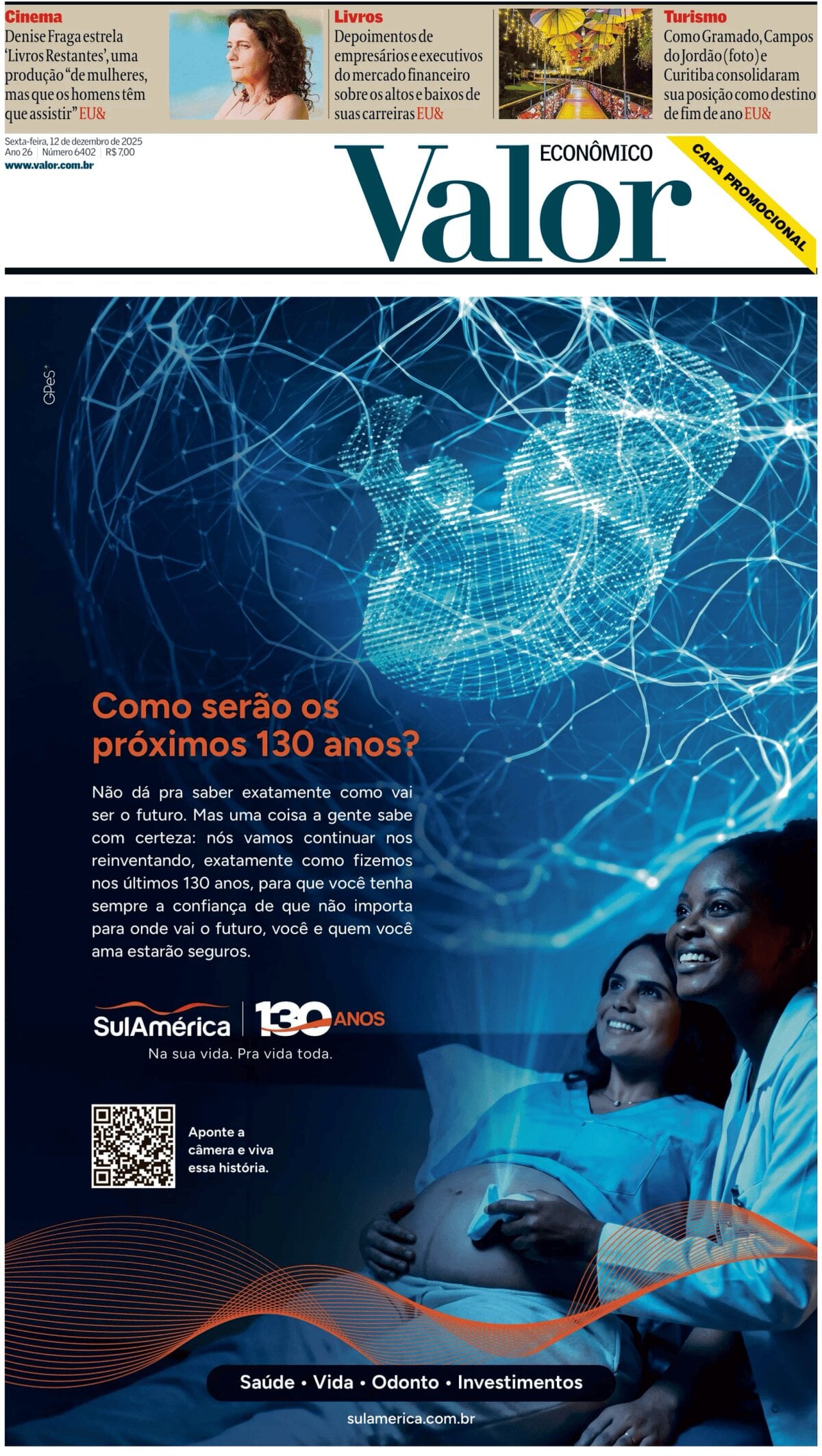 Valor Econômico - Front Page - 12/12/2025