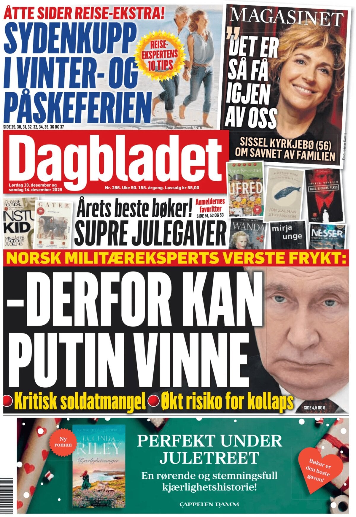 Dagbladet - Front Page - 12/13/2025