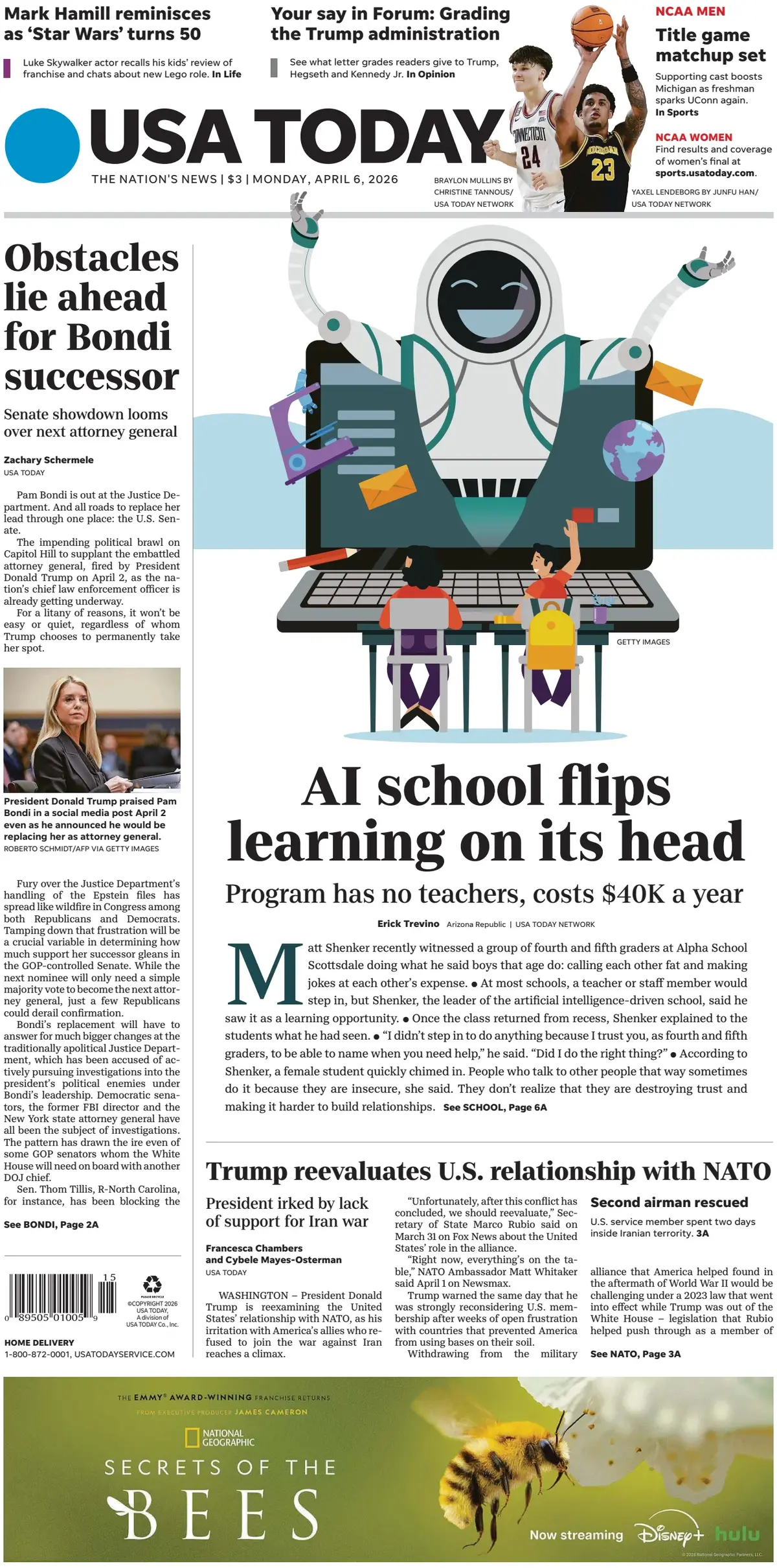 Cover USA Today 06/04/2026