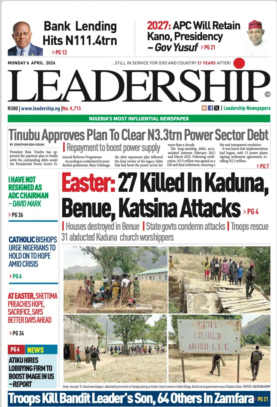 Front Page Leadership 07/04/2026