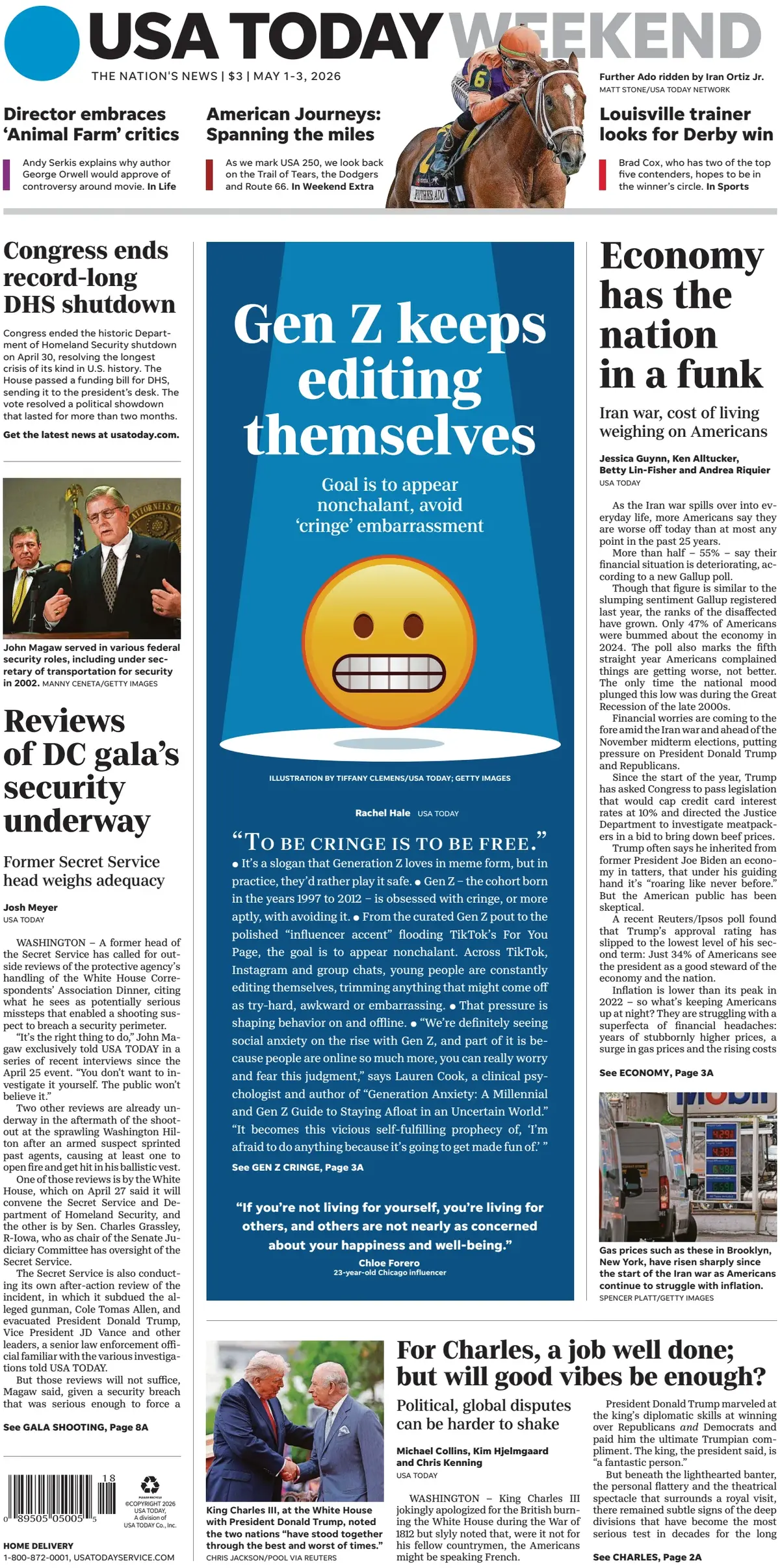 Cover USA Today 03/05/2026