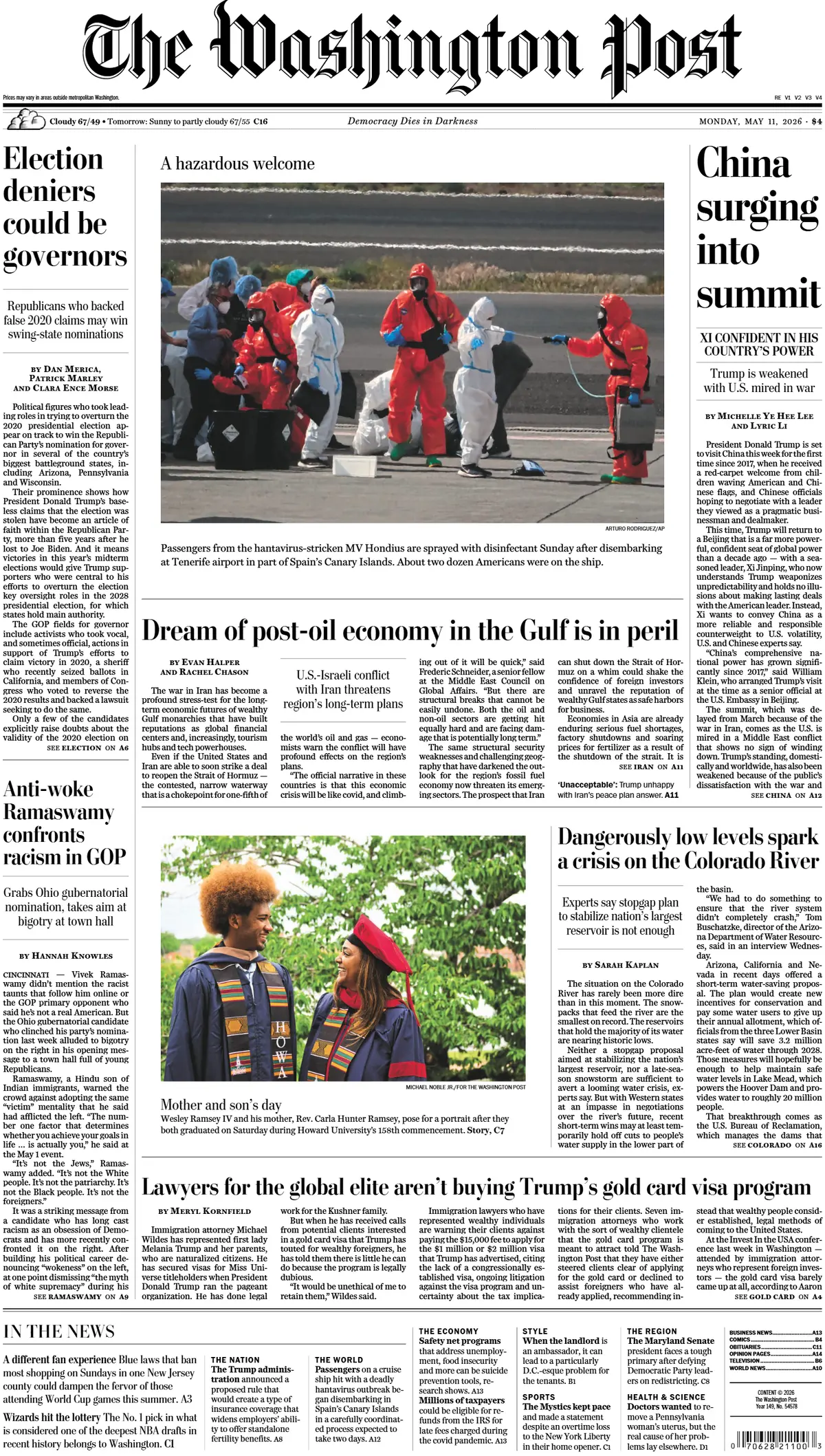 Cover The Washington Post 11/05/2026