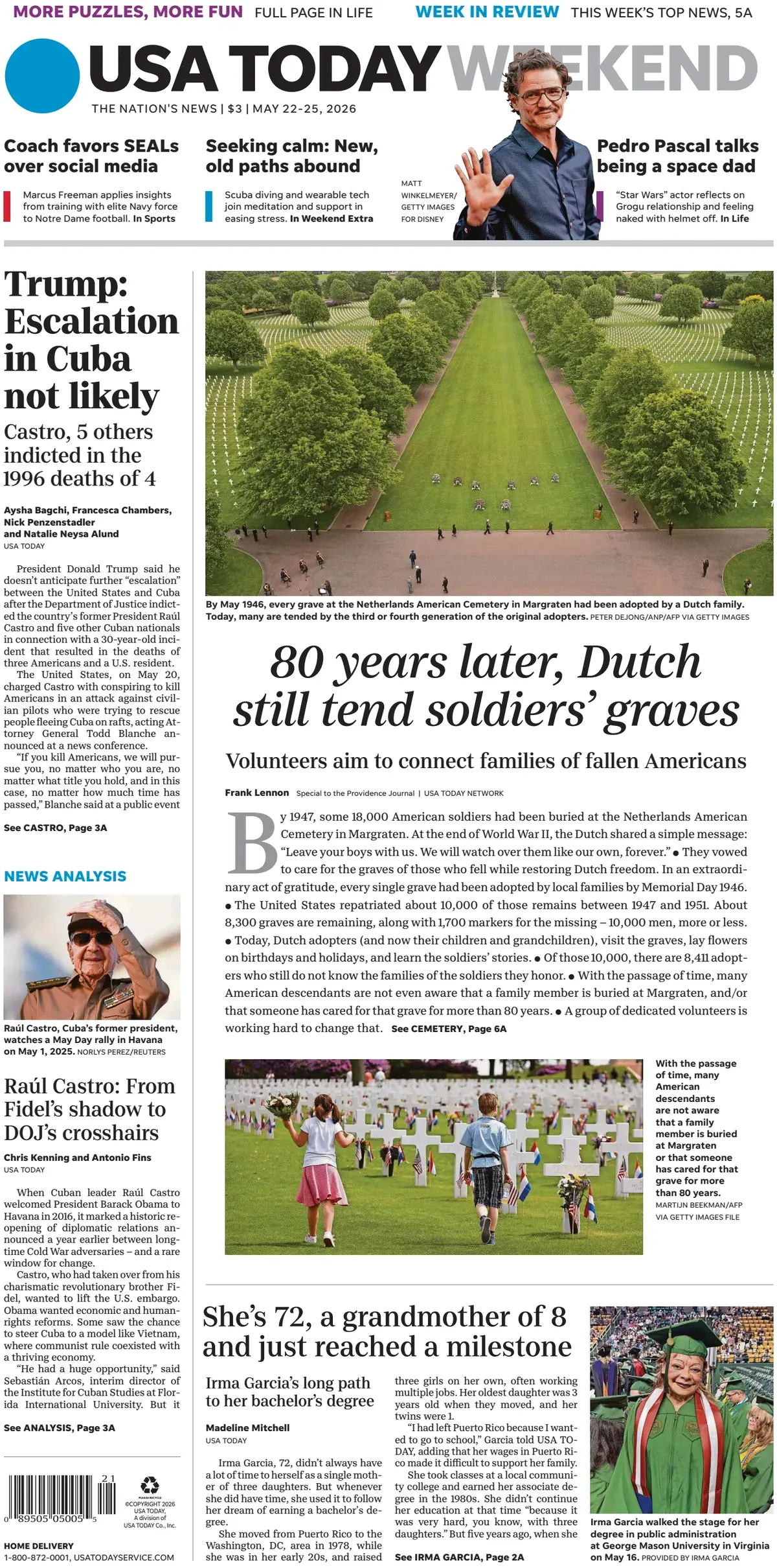 Cover USA Today 24/05/2026