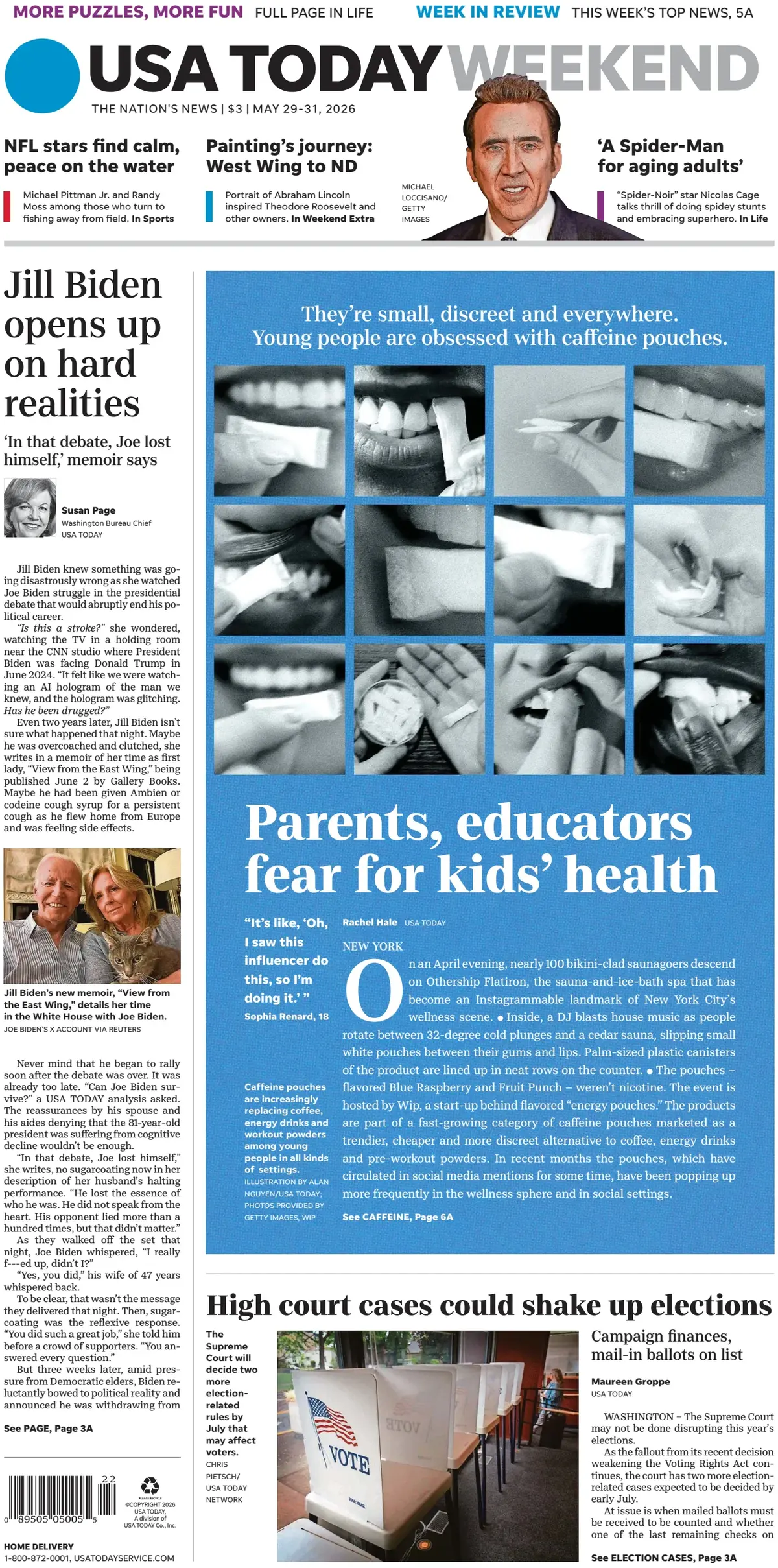 Cover USA Today 31/05/2026