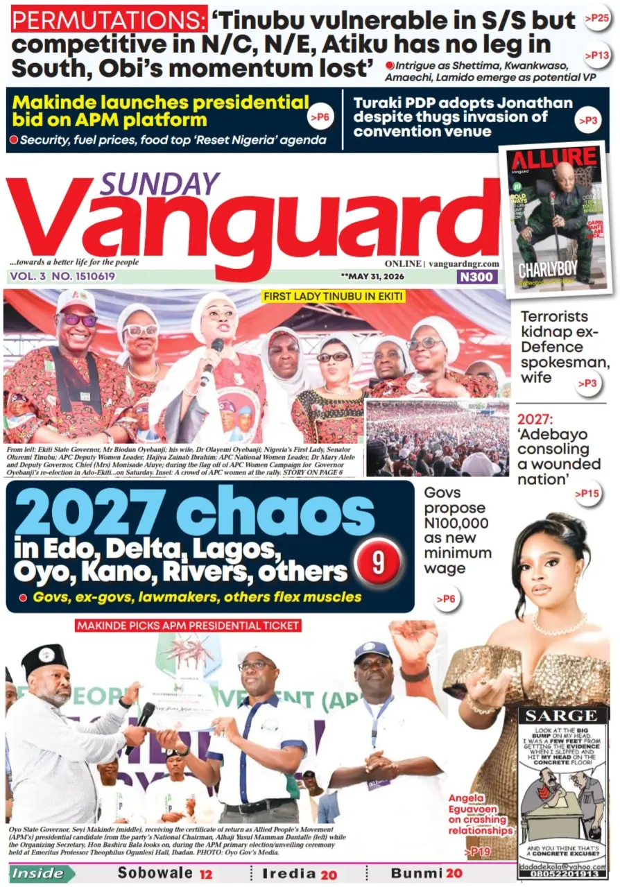 Cover Vanguard 31/05/2026