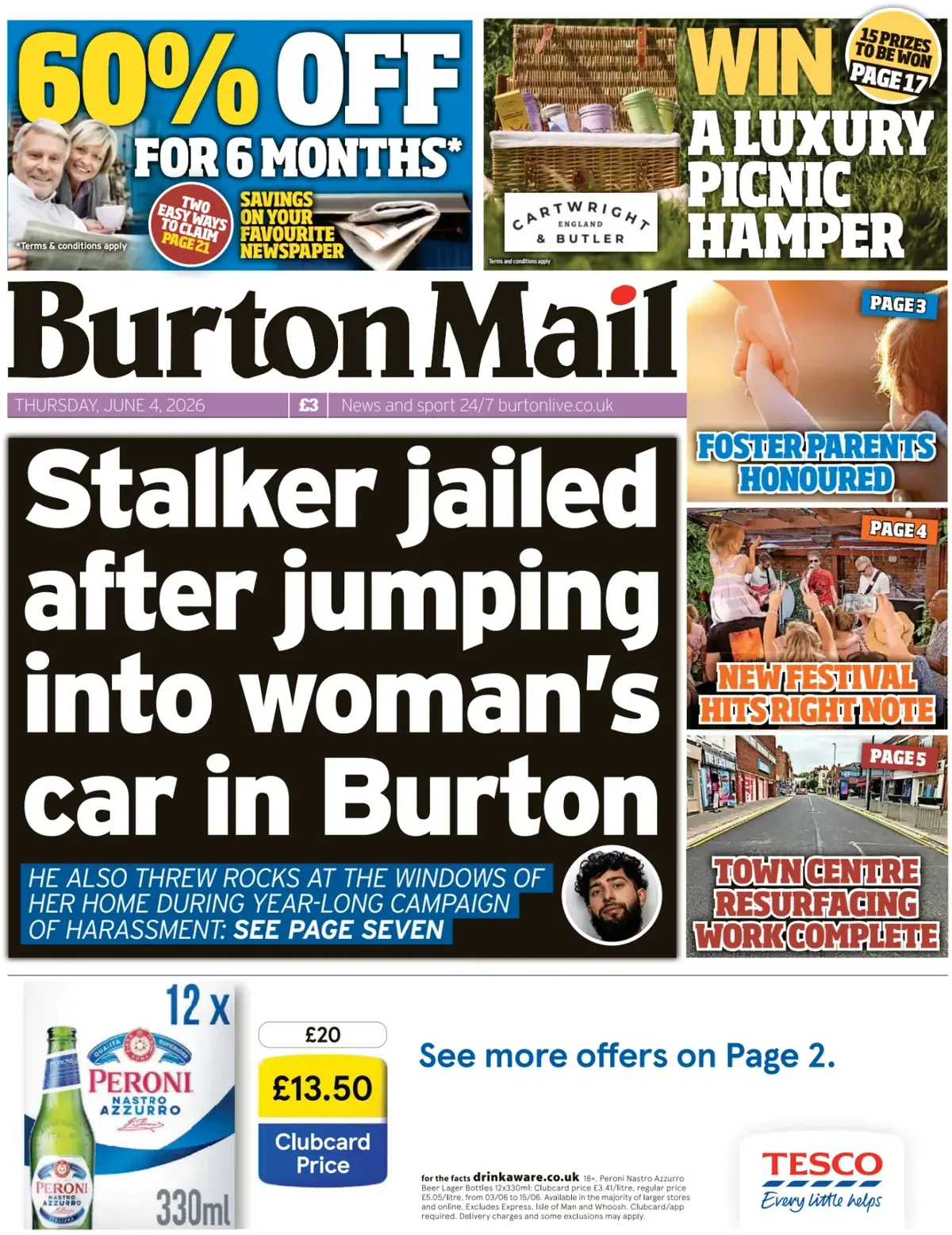 Cover Burton Mail 04/06/2026