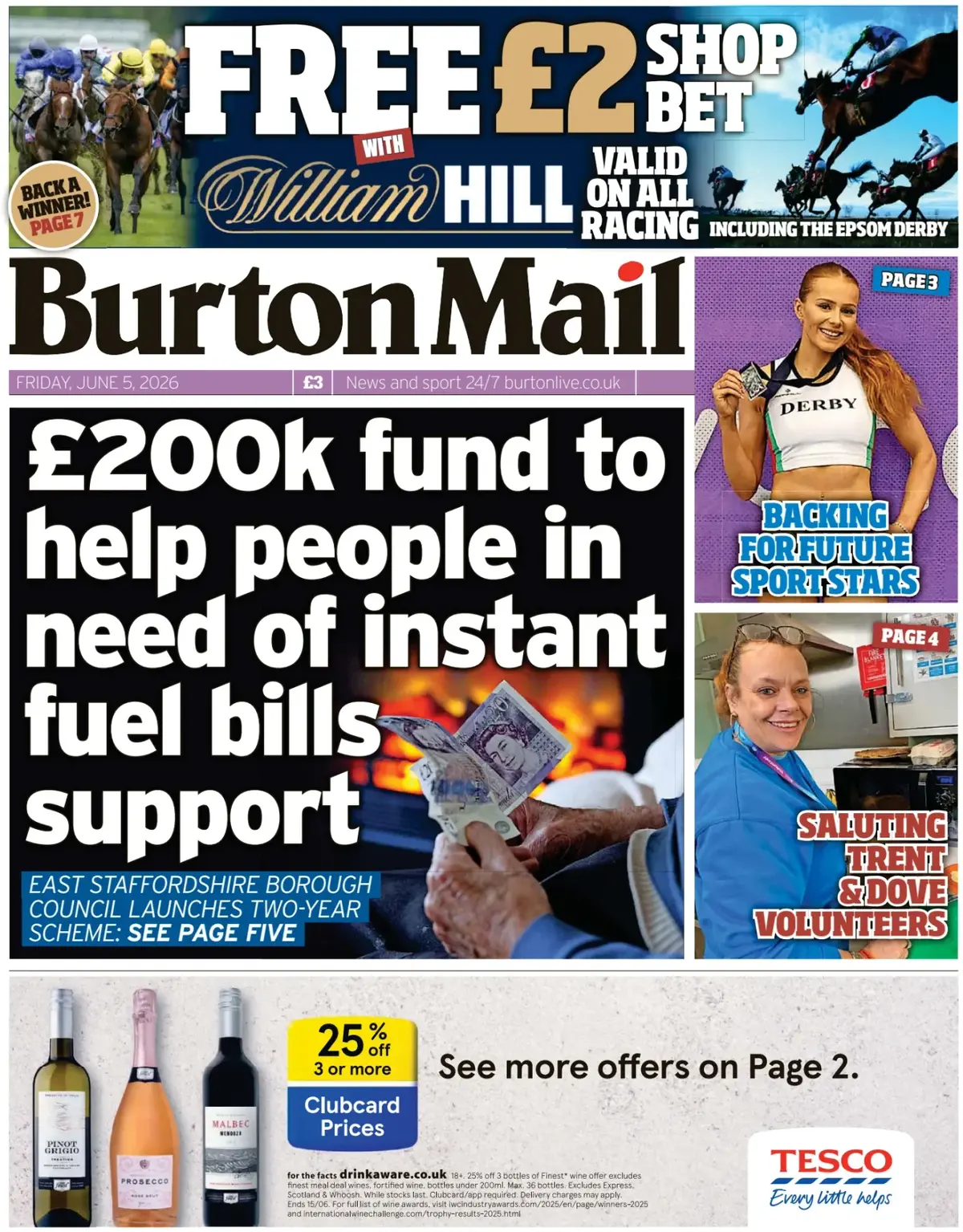 Cover Burton Mail 05/06/2026