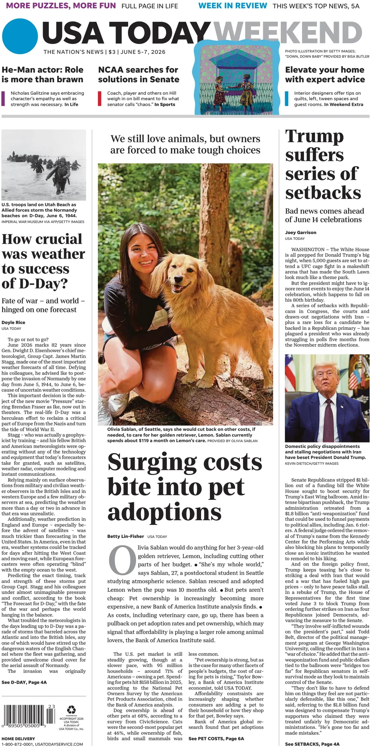 Cover USA Today 07/06/2026