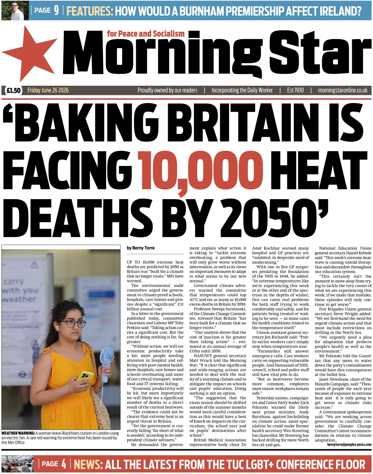 Cover Morning Star 26/06/2026