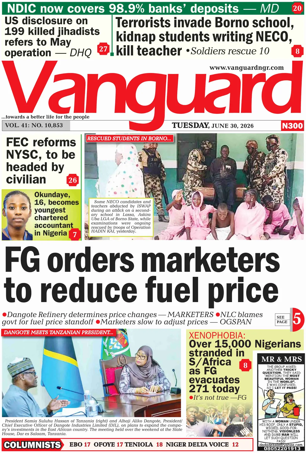 Cover Vanguard 30/06/2026