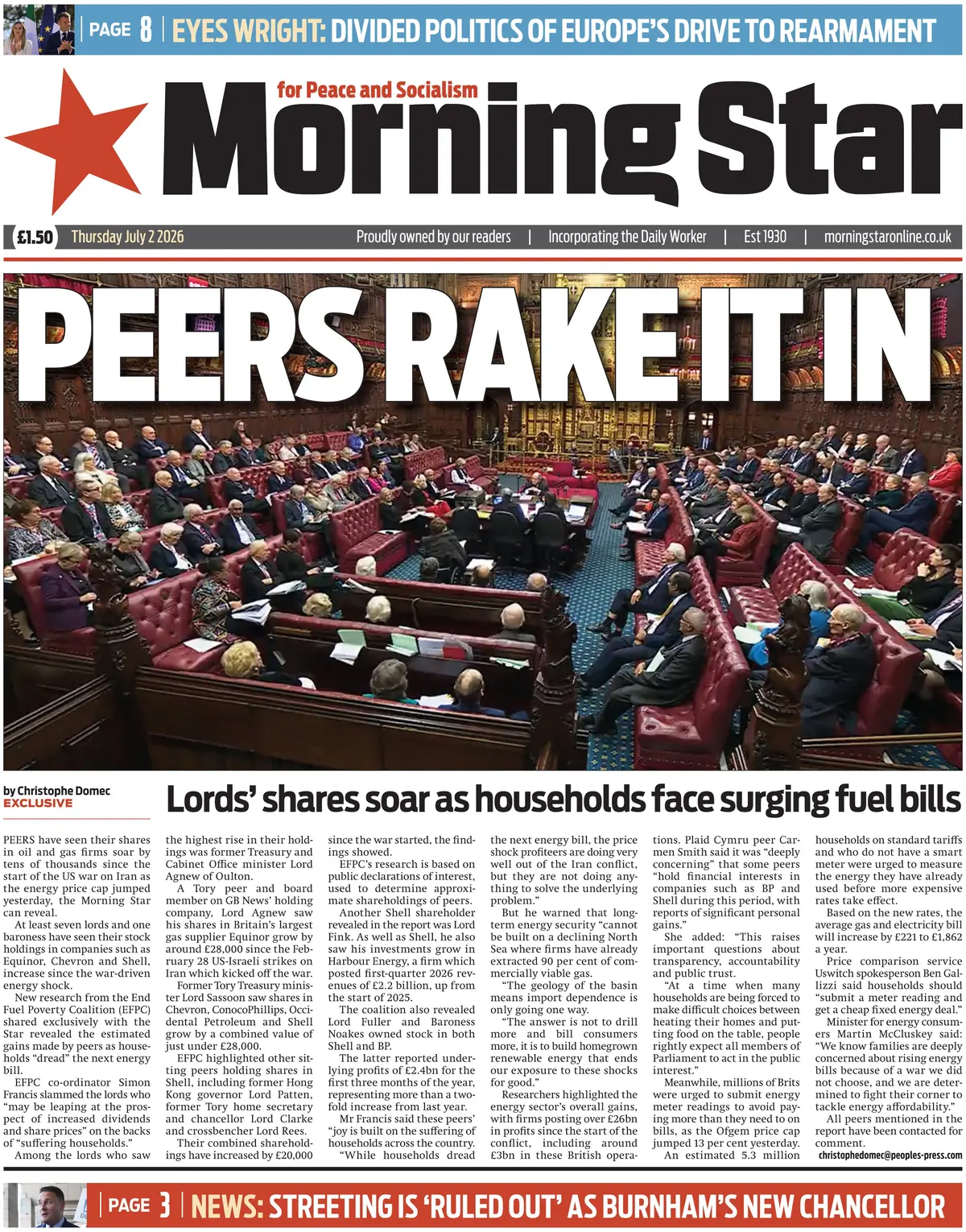 Cover Morning Star 02/07/2026