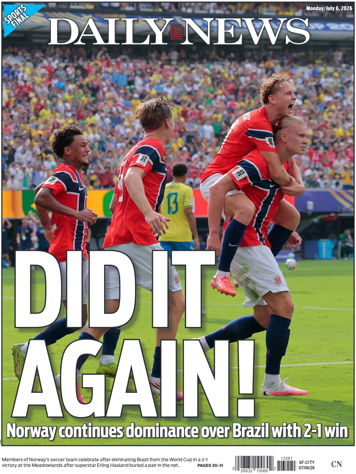🗞️ [ #FrontPage ]…