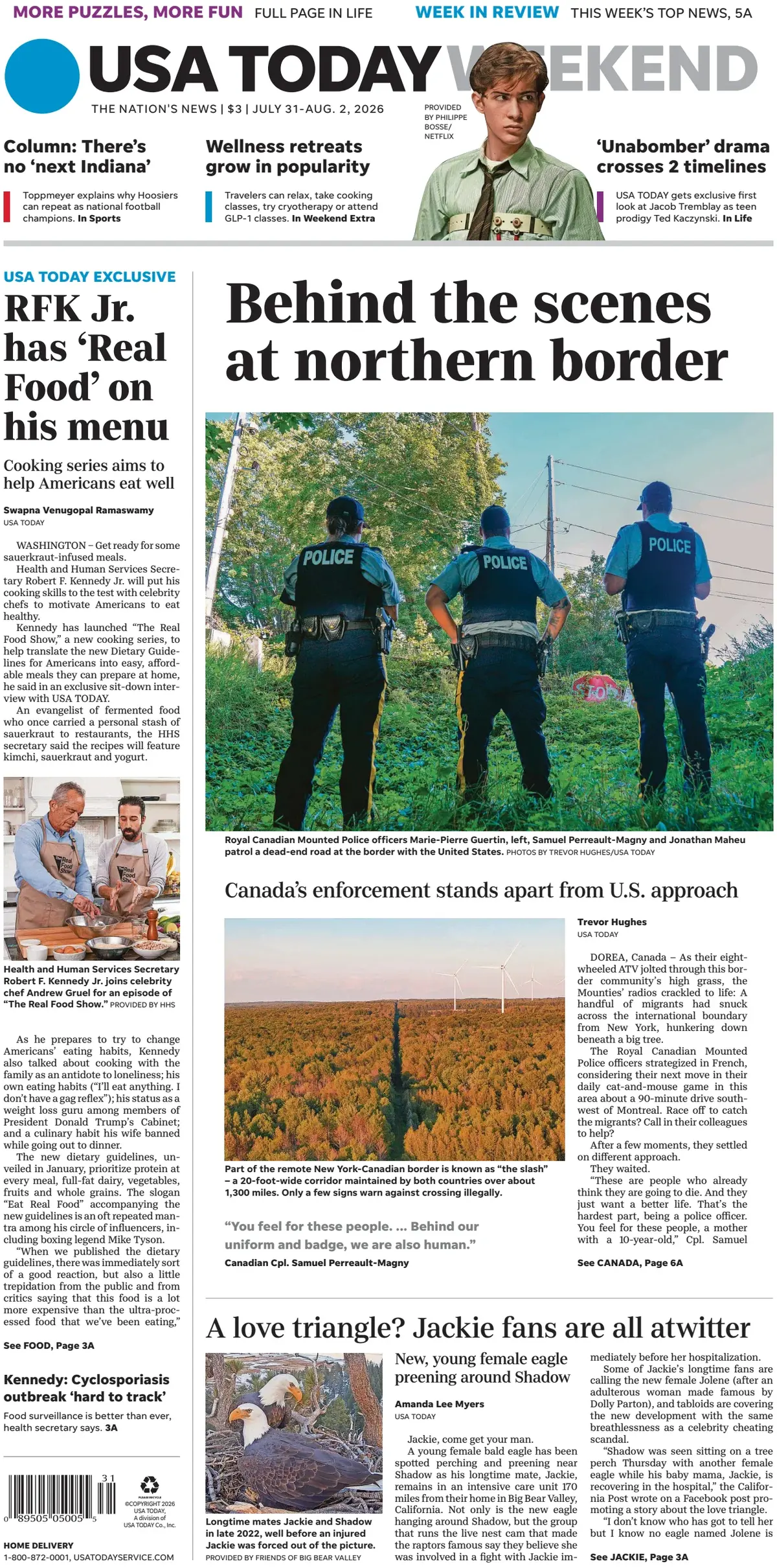 Cover USA Today 02/08/2026