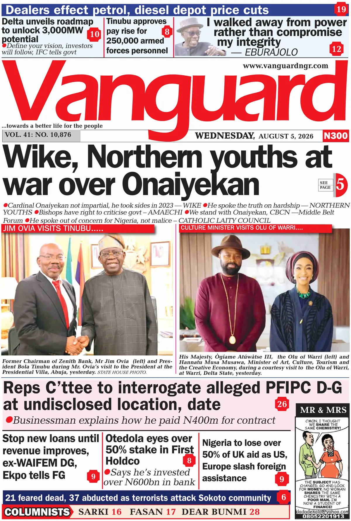 Cover Vanguard 05/08/2026