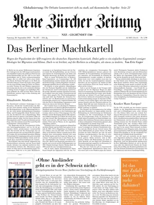 Neue Zürcher Zeitung