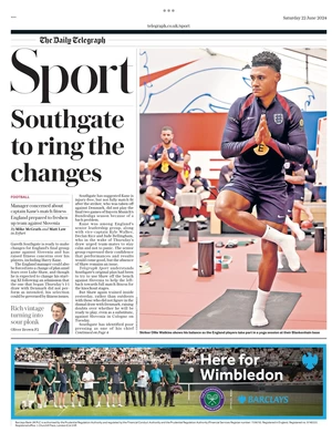 The Daily Telegraph SPORT