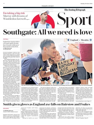The Daily Telegraph SPORT