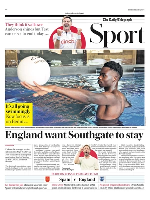 The Daily Telegraph SPORT