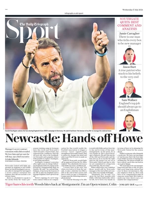 The Daily Telegraph SPORT