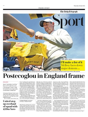 The Daily Telegraph SPORT
