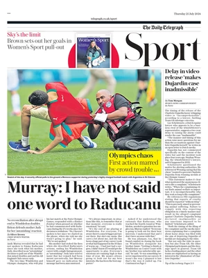 The Daily Telegraph SPORT