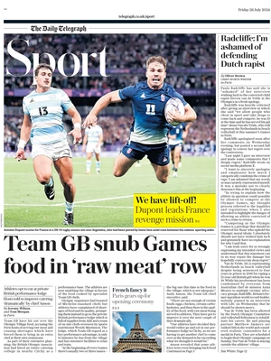 The Daily Telegraph SPORT