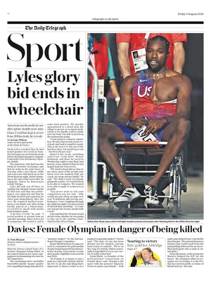 The Daily Telegraph SPORT