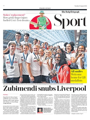 The Daily Telegraph SPORT